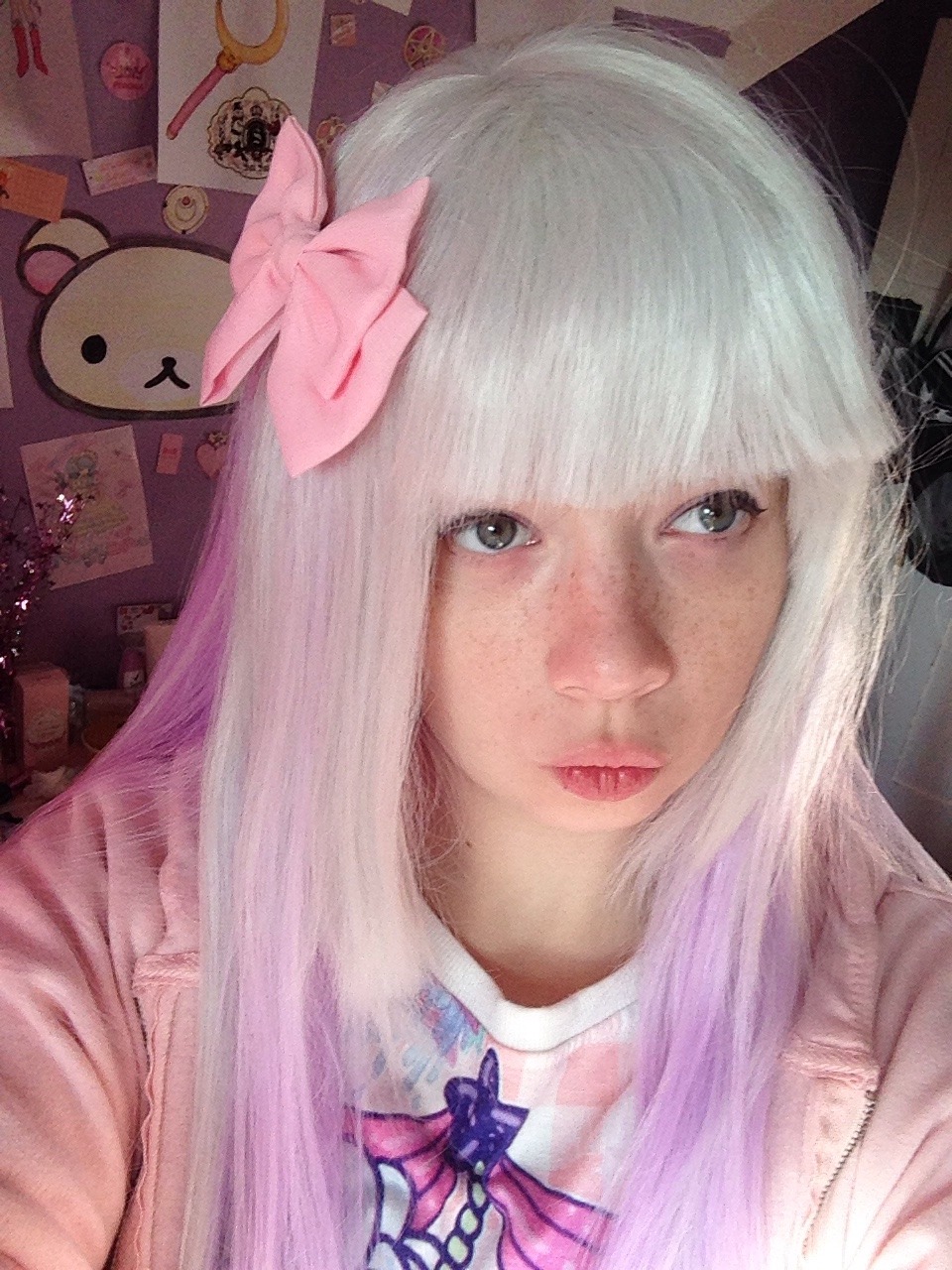 𝓐𝓷𝓰𝓮𝓵 𝓞𝓹𝓪𝓵 — Wearing Full Fairy Kei Today And I Look So Cute