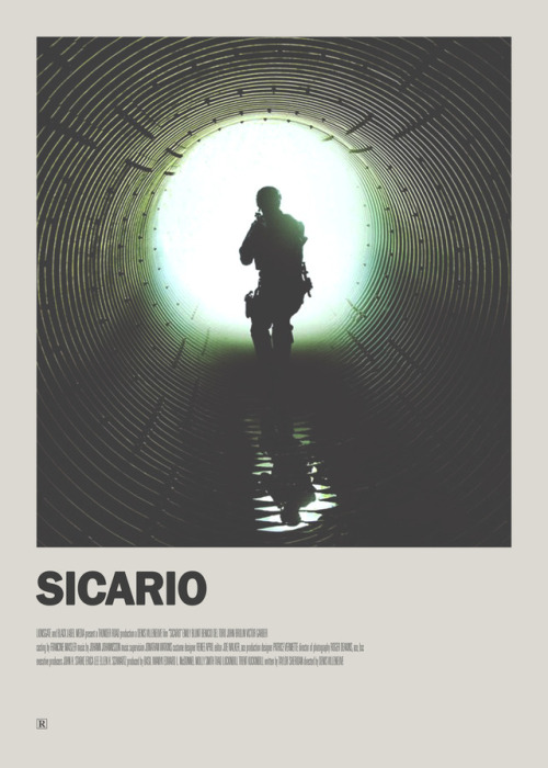Sicario Minimal Movie Poster