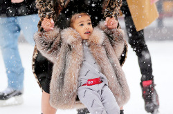 podencos:  celebritiesofcolor:  North West