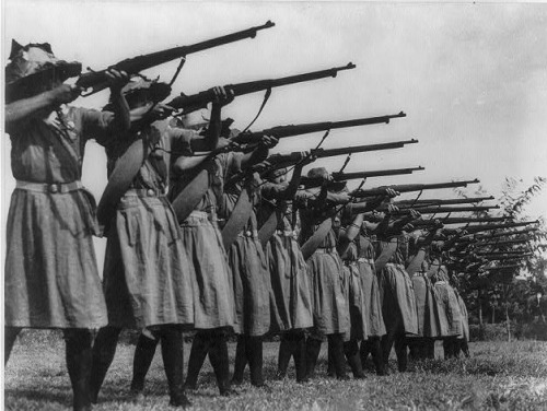 Women’s battalion, Second Sino Japanese War.