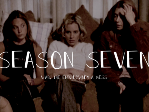 bisexualcordelia: 20th Anniversary Buffy Birthweek: day one, seven seasons.