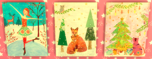 Winter Canvas Set *Set of 6 Winter/Christmas themed Canvases. The mesh was created by thenumberswoma
