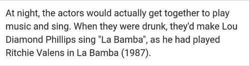 The La Bamba One Is Something I Would Die To See :')