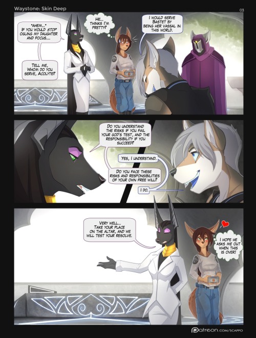 lots-of-furry-porn: Waystone - Skin Deep By Scappo Part 1