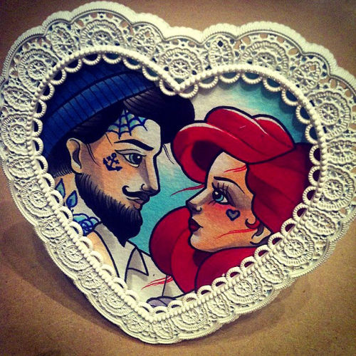 thievinggenius:  Done by Vicky Morgan. @vickymorgantattoo