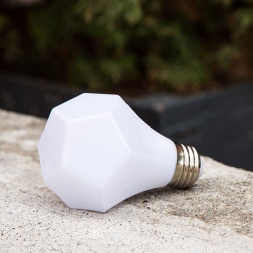 ippinka:Save energy and money with this sleek, LED lightbulb.