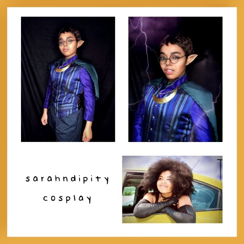 Meet the cosplayers! @supernovakoda/ Dakota Gravink@aeipatheaSarahndipityCosplays/ Sarah