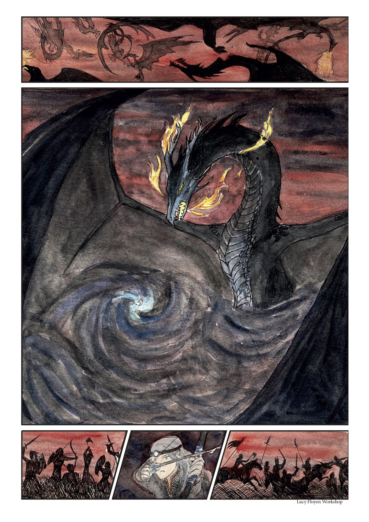 Middle-earth Mysteries - How big was Ancalagon the Black? 