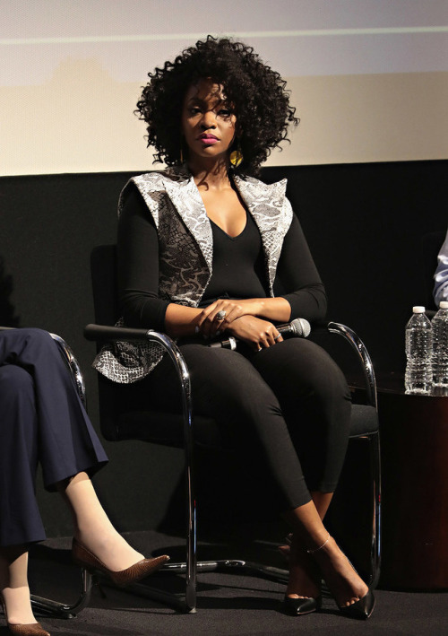 soph-okonedo:Teyonah Parris speaks as The Academy of Motion Picture Arts & Sciences presents the