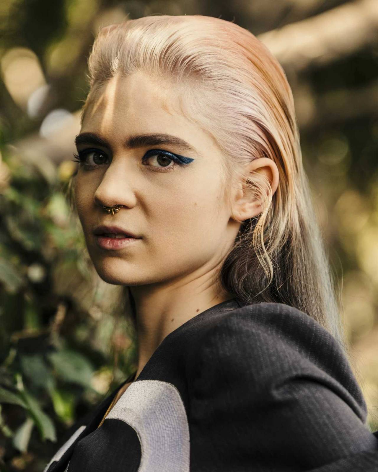 taces:  Grimes photographed by Ben Grieme for The Fader Aug/Sept 2015 