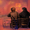 thophia:Still getting the hang of doing this digitally but I think my style is transferring