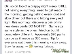 whitewhine:  Just want to make sure everyone knows how much my pants cost 