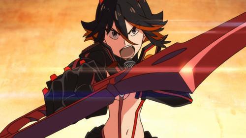 She wears high heels,I wear sneakersShe’s Student Council and I’m on a search to find whO THE FUCK KILLED MY DAD?!?!?! ANSWER ME, KIRYUIN SATSUUUKIIIIIIIIIIIIIIIIIIIIIIIIIIII!!!!!!!!!!!!!!!!!!!!!!!!!  