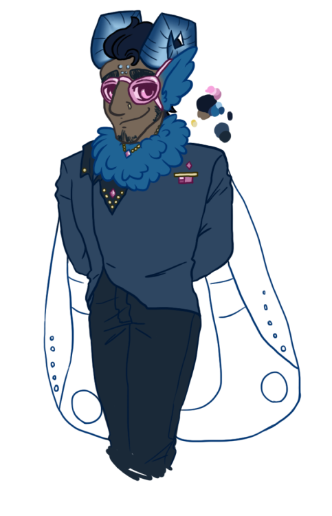 some wip concept arts for a new oc of mine~