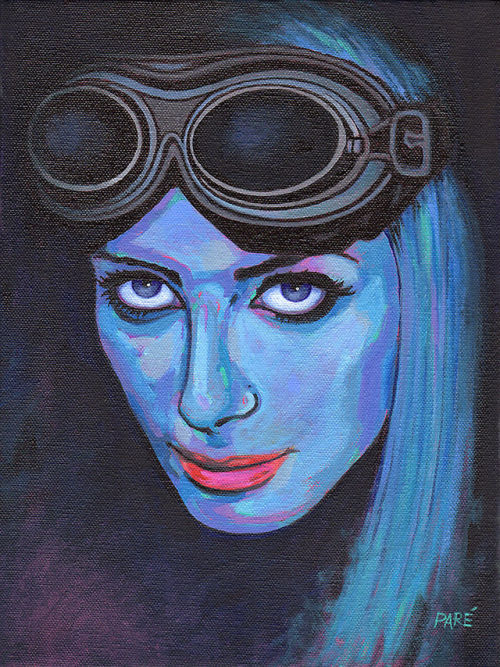 zubat:  Artist Mariam Paré was just beginning her creative career as a 20-year-old art student in 1996 when she was shot in the spine and left paralyzed from the neck down. Despite the dire circumstances and limitations she was forced to accept, Paré