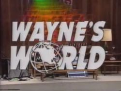 25 YEARS AGO TODAY |2/18/89| The first Wayne&rsquo;s World sketch appeared in an episode of Saturday Night Live.