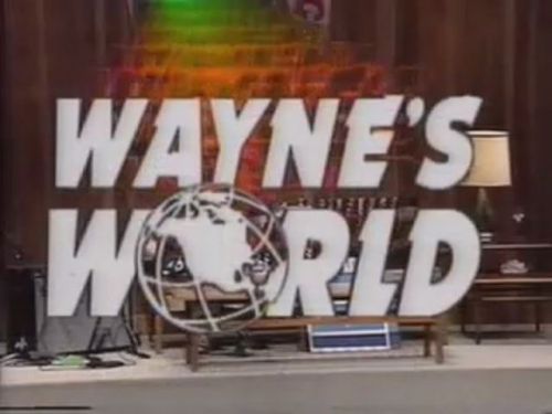 25 YEARS AGO TODAY |2/18/89| The first Wayne’s World sketch appeared in an episode of Saturday Night Live.
