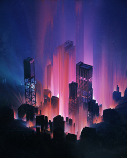 beeple:  IMAGINARY CITY