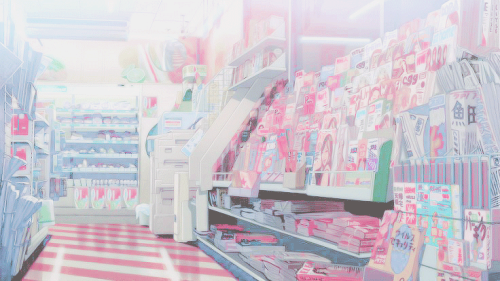 tellmewhatislove: 5 cm + Convenience store + Pastel