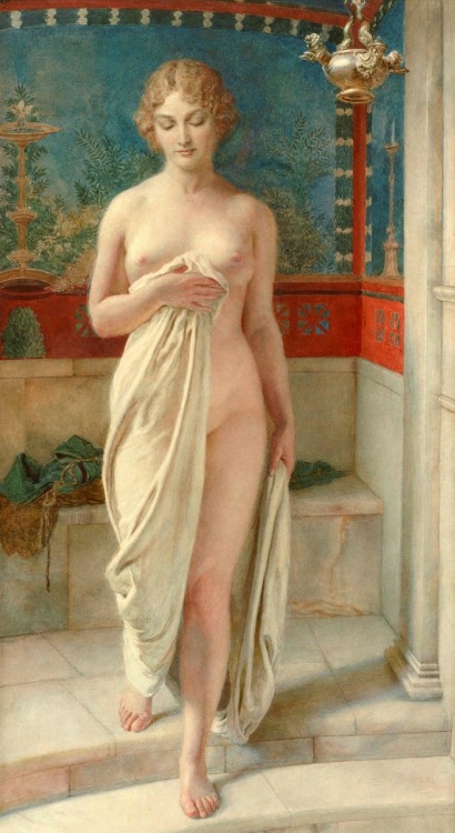 fleurdulys:Bathing Beauty- Fortunino Matania