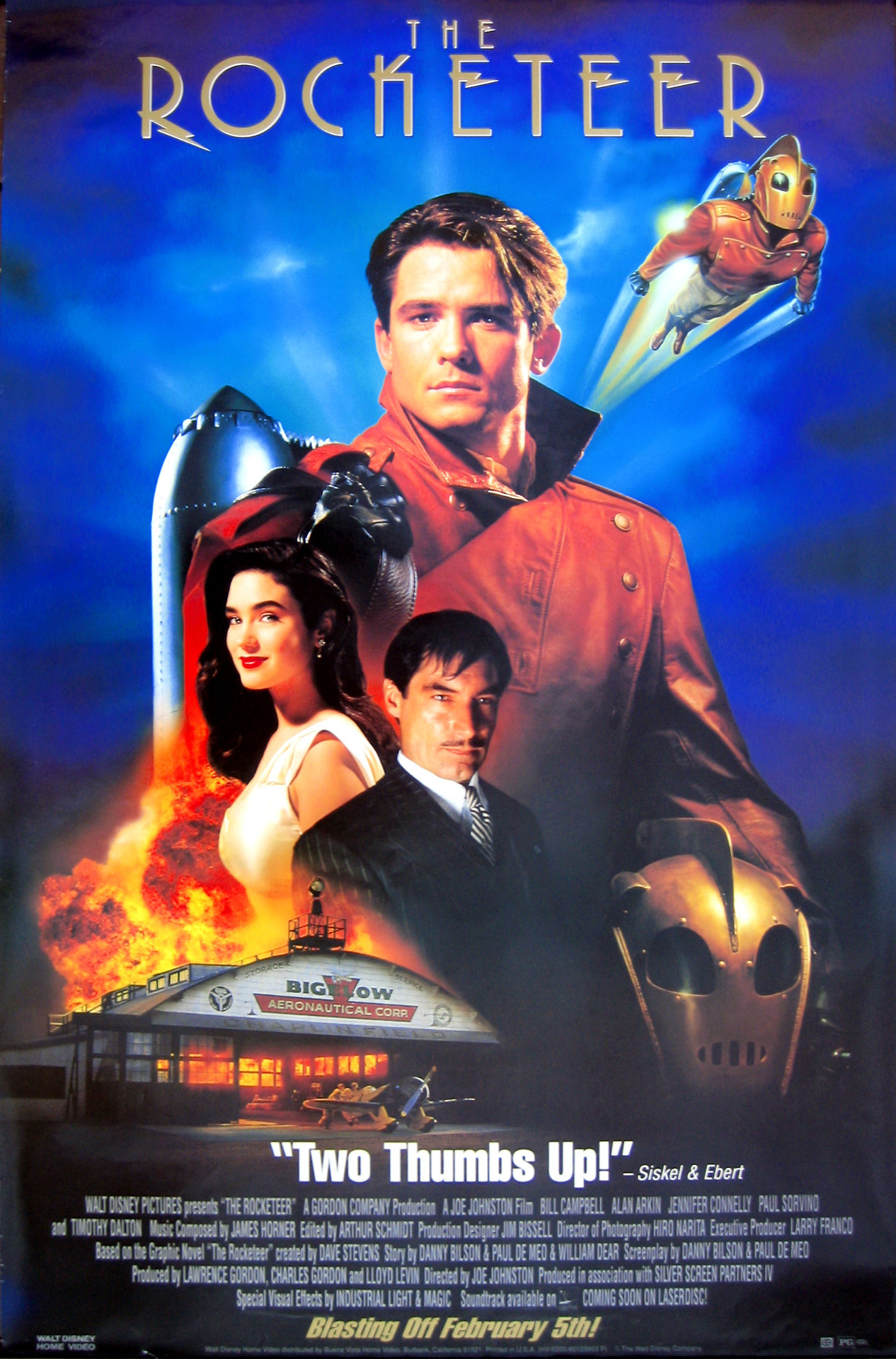 ehonauta:  happywithmygeek:  demonsee:  Movie Posters: The Rocketeer  “Three years