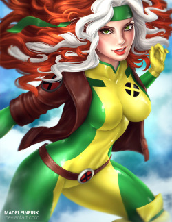 madeleineink:  Rogue by Madeleineink - Deviantart/Patreon