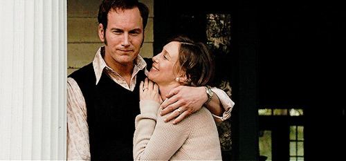 stuckinreversemode:Patrick Wilson and Vera Farmiga in The Conjuring 1&2 (2013/2016, dir. James W