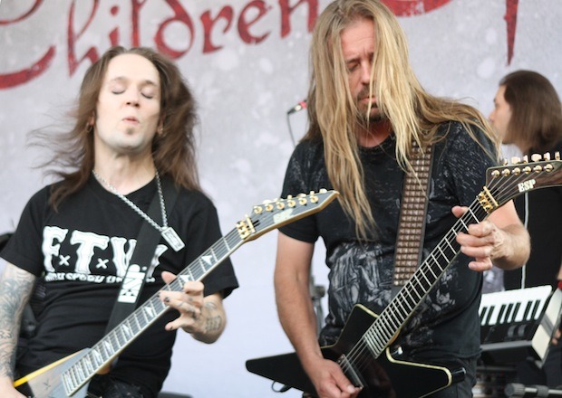 bastardofbodom:  Laiho &amp; Roope  #Mayhem Fest 2013 