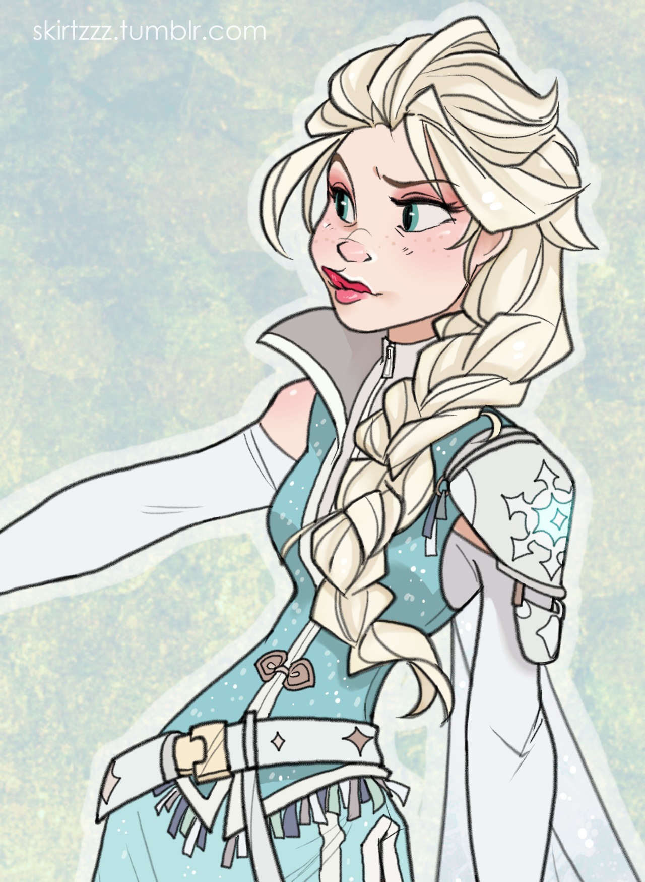 skirtzzz: Frozen Fantasy  (Read my blurb on this piece here) Is it just me or do