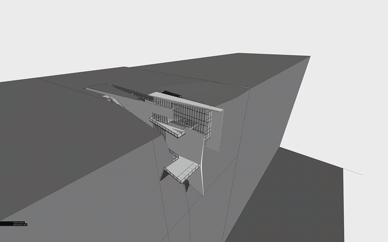 arkitekcher:  Cliff Retreat | Alex HogrefeLearn More -   Cliff Retreat: Finale Image