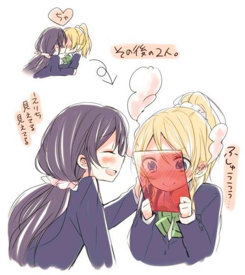 ibi-s:  ラブライブの百合画像ください：ひまねっと 