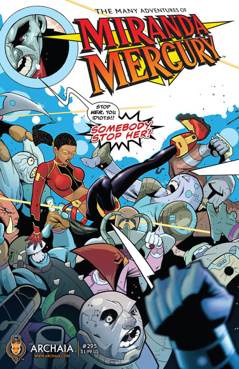 The Many Adventures of Miranda Mercury: Time Runs Out was written by Brandon Thomas and illustrated by Lee Ferguson. The book was published by Archaia Press in 2011. The story follows the exploits of Miranda. She is the most powerful superhero in the...