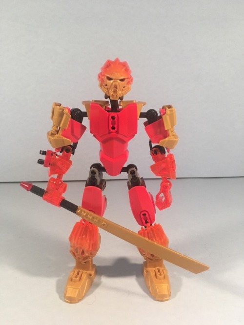 Toa Jor! My brothers self Moc! Both Okotan and Toa versions