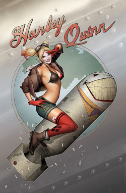 xtraneus:  Harley Bombshell-Pencils:Clay Mann  Colors: Szerdy by Nszerdy New 10-15-15