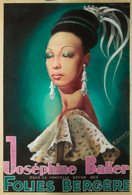 blackhistoryalbum:De Arte Josephine | 1920s-50s  [Part II]Vintage french theater posters featuring J