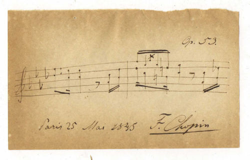 circuitfive:Manuscript pages from Frédéric Chopin’s piano works in the composer’s hand:Notes and doo