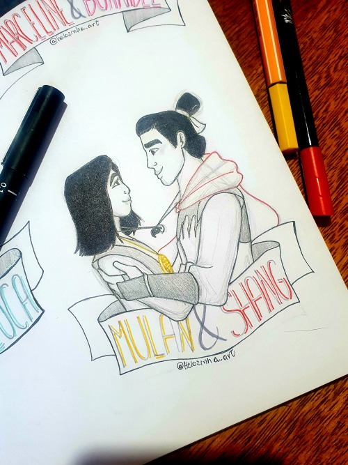 “And for that, I owe you my life.“~o~ Next up on the Pride Series, we have Mulan and Shang, from Dis