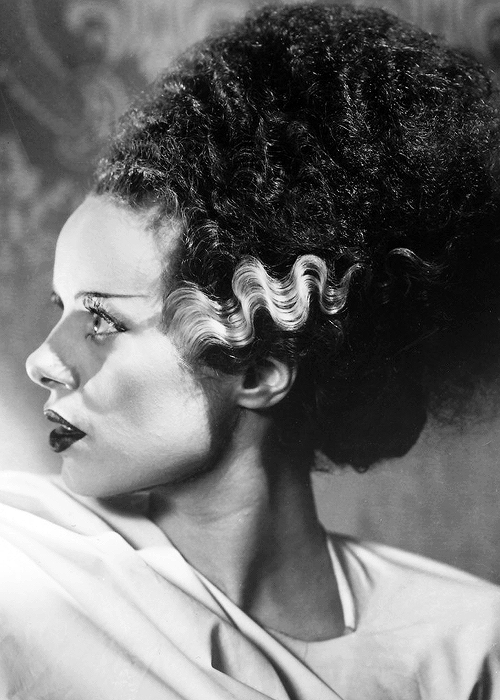 Elsa Lanchester in The Bride of Frankenstein (1935) Fun facts about “The Bride” :