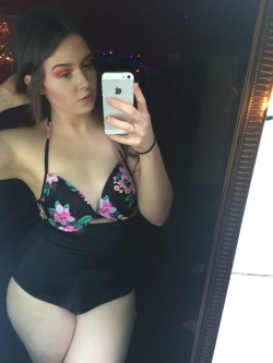 chubby-bunnies:  First time in a long time I’ve actual owned a swimsuit and enjoyed wearing it and didn’t feel self conscious the entire time. I’ve even gained some weight in the past few months. All progress is good progress!  US size 12