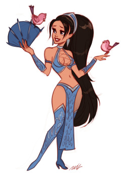 thetygre:  Princess Kitana by Seeso2D I approve