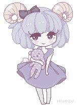 miyozu-o:  This pixel is for my friend, tsundeire (*´ч`*) 