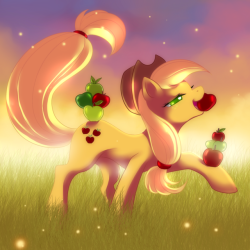 appulhorse:  Applejack-Proud by Jack-a-Lynn