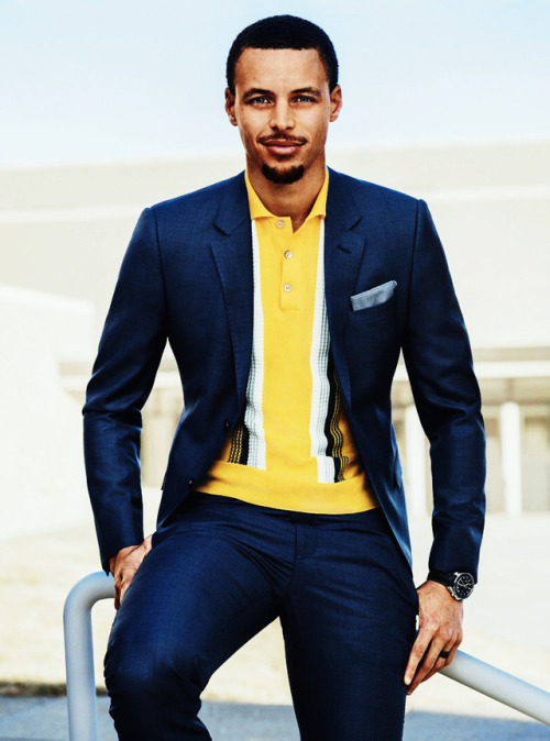 fyeahbballplayers:Stephen Curry | GQ Magazine.