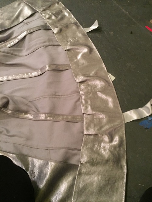 Teen Angel jacket alteration, Grease! Jr (2018), Windy City Performs; costume design by Auden Grange