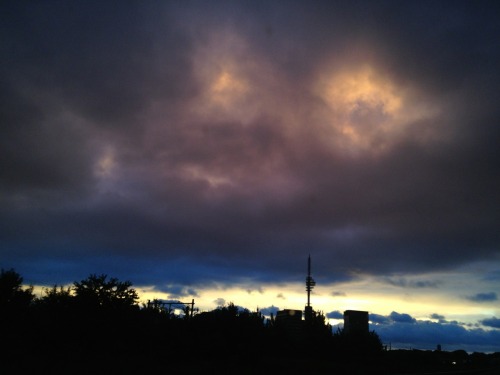 Clouds around Amsterdam