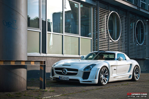 automotivated:  Mercedes-Benz FAB Design SLS AMG Gullstream by Chris Wevers on Flickr. 