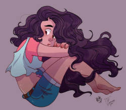abbymacaroni: A Stevonnie collab an acquaintance and I did. She really wanted to collab with me, so I agreed because her work is absolutely gorgeous. She did the line work, and I colored/shaded.