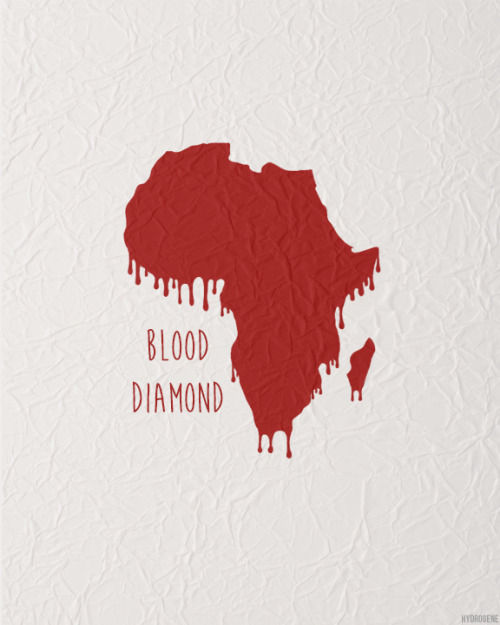 Minimal Film Poster - Blood Diamond (2006)