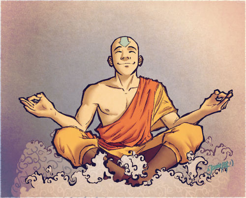 ijamie1o1: Aang’s always happy :3