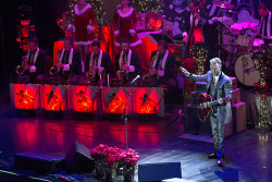 hallopino:  If I have to listen to Christmas music this early in the year, I can’t ask for anything better then Live Brian Setzer Orchestra.  There was a urgent request for images from tonight’s show, so here are the first three I pulled up on the